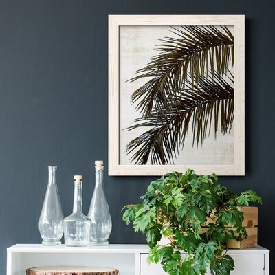 Palm II-Premium Framed Canvas - Ready To Hang - Image 0