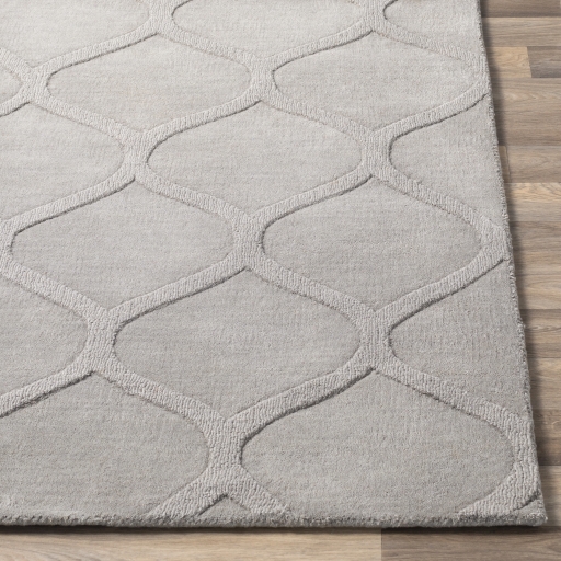 Mystique Gray Indoor 2'6" x 8' Handmade Rug - Image 2