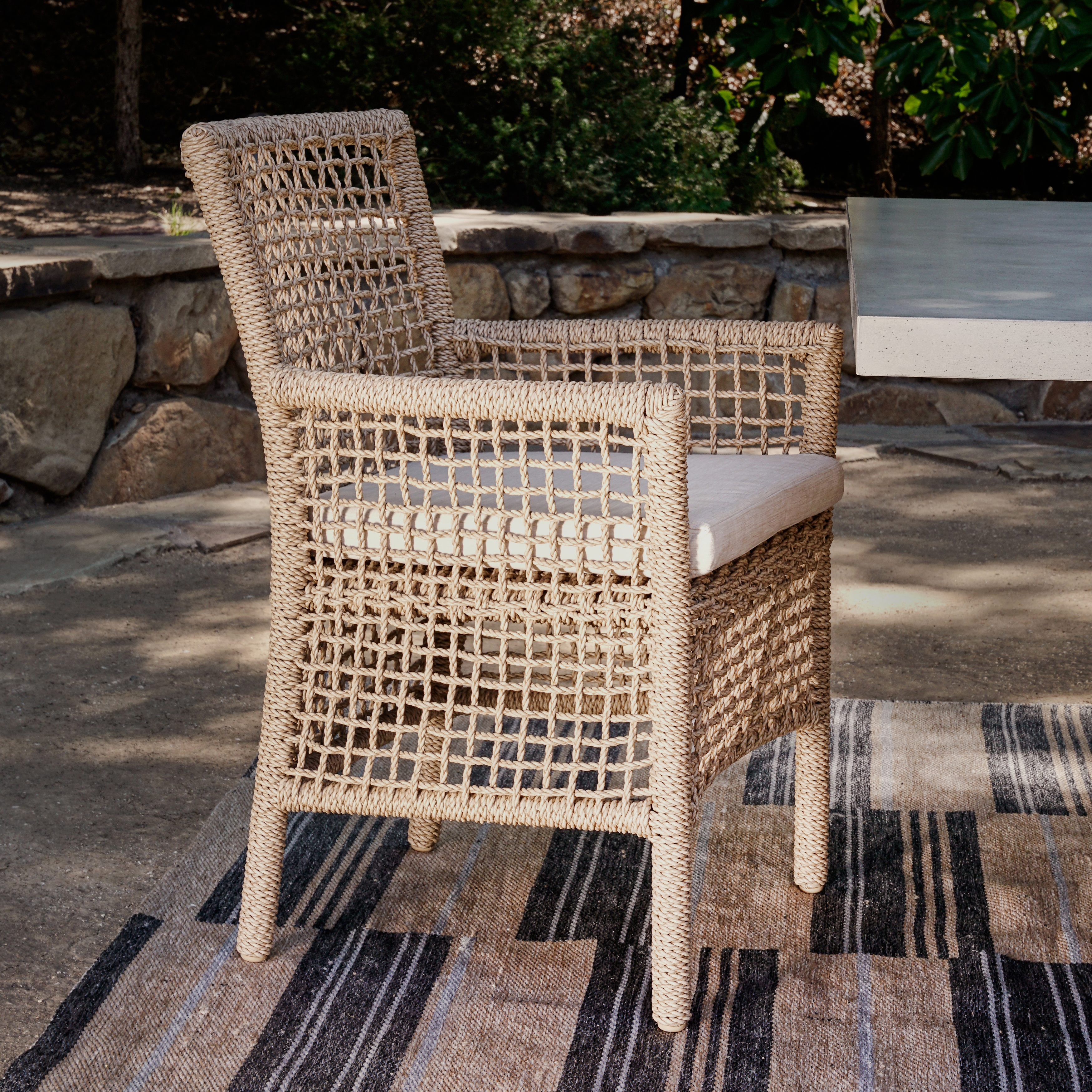 Brisbane Outdoor Dining Chair Natural - Image 5
