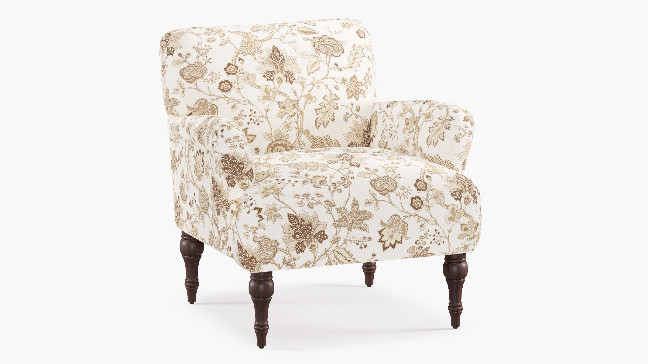 Traditional Accent Chair, Tawny La Vendee - Image 1