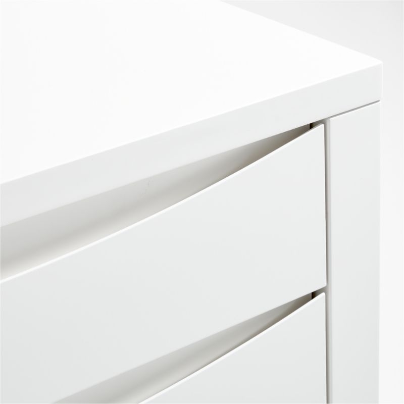 Hilde White Wood Dresser - Image 2
