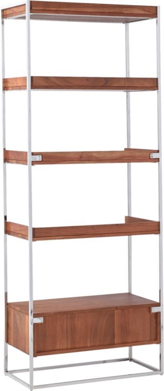 Brace Natural Wood Bookcase - Image 7