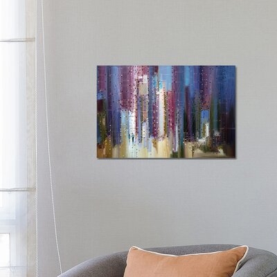 City Romance by Ekaterina Ermilkina - Wrapped Canvas Painting Print - Image 0