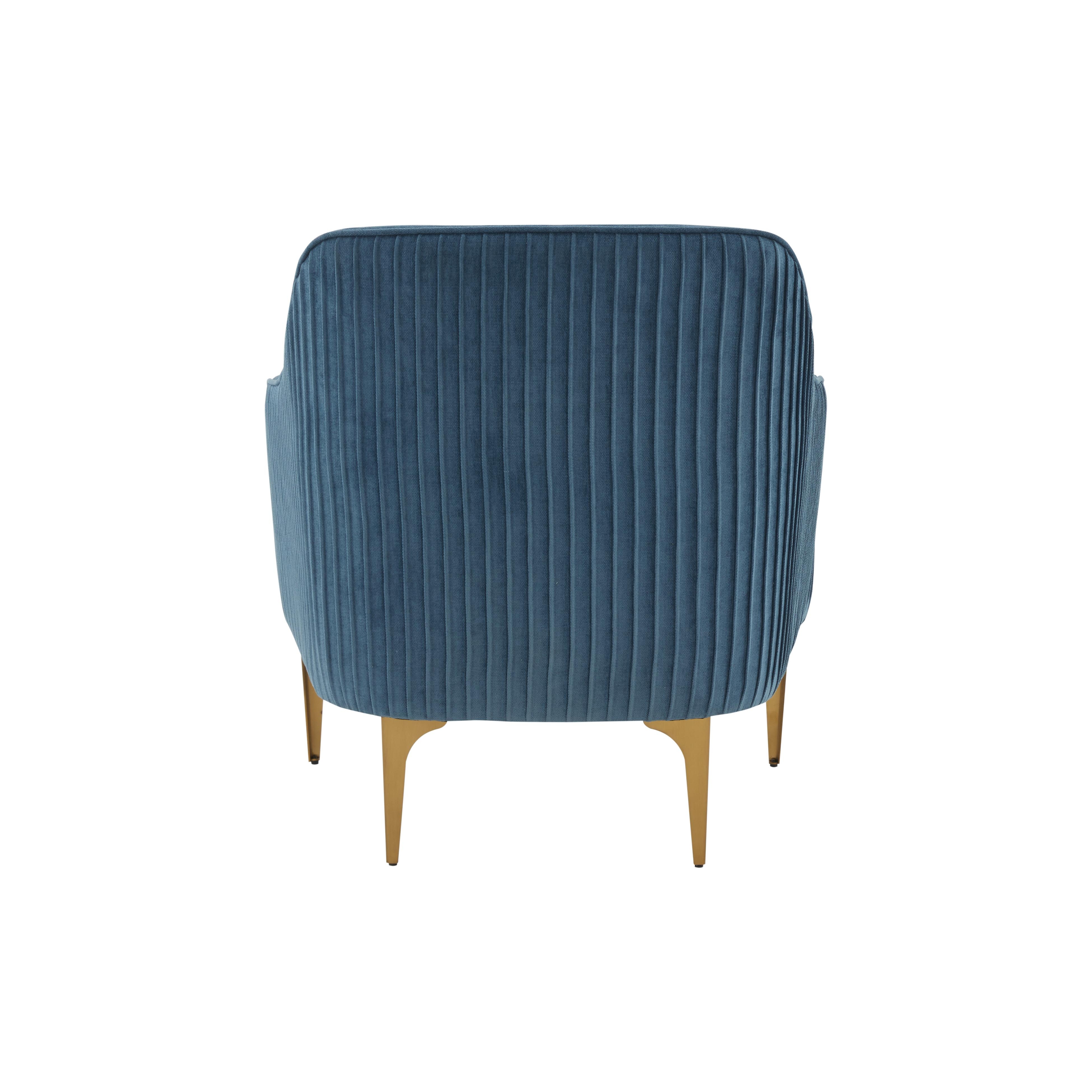 Kylee Anna Velvet Accent Chair - Image 3