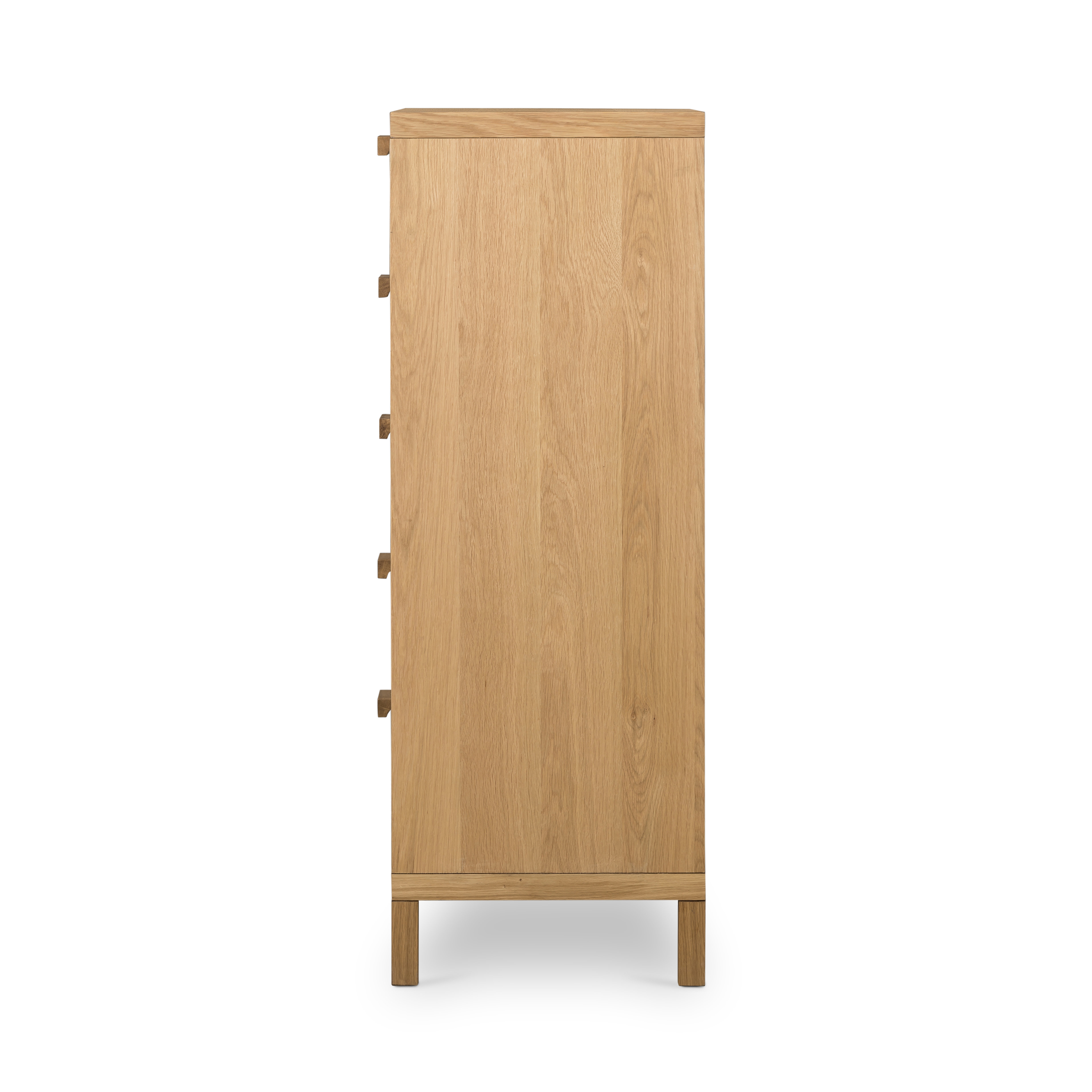 Allegra 5 Drawer Dresser-Natural Cane - Image 4