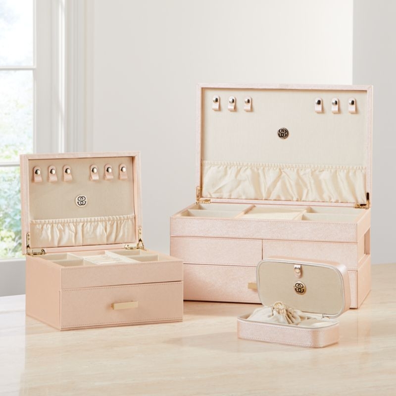 Agency Small Pale Pink Jewelry Box - Image 2