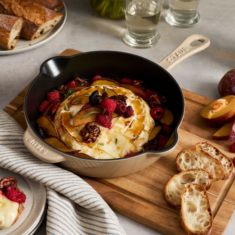 Staub ® 8.5" Sesame Enameled Cast Iron Traditional Deep Skillet - Image 5