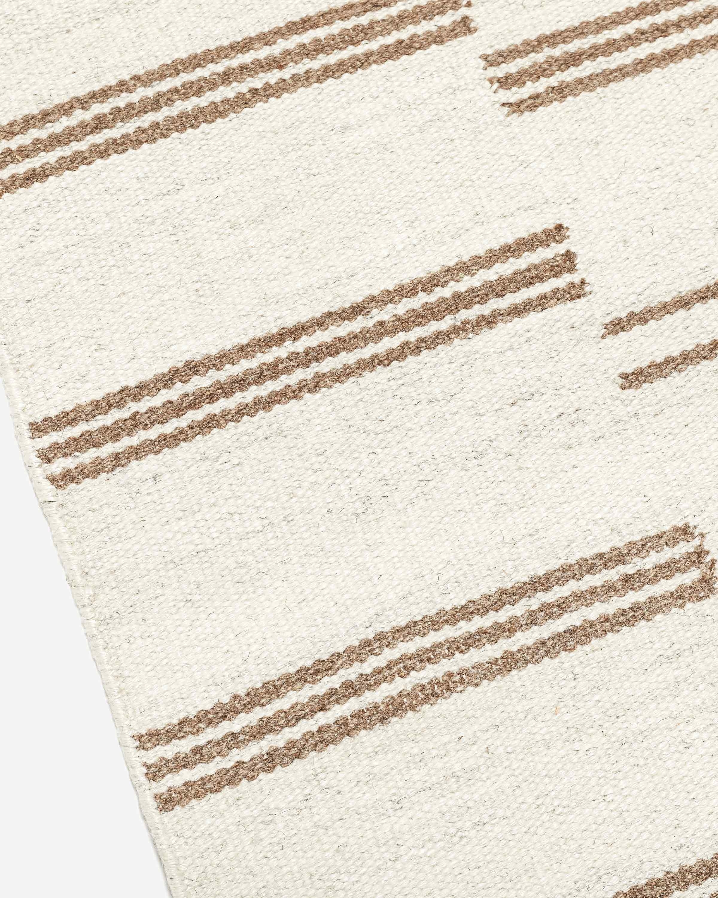 Stripe Break Flatweave Rug by Sarah Sherman Samuel - Image 5