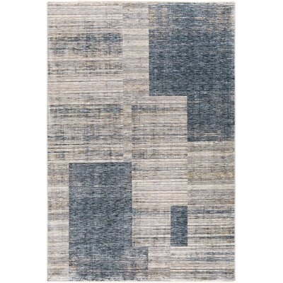 Cardiff Abstract Gray Area Rug - Image 0