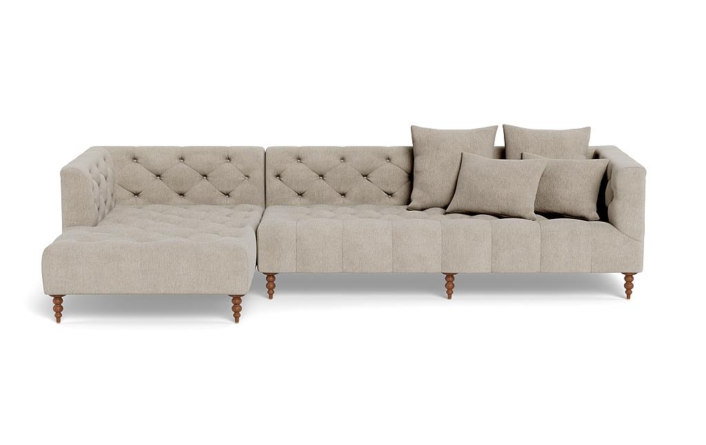 Ms. Chesterfield Sectional Sofa with Left Chaise by Apartment Therapy - Image 0