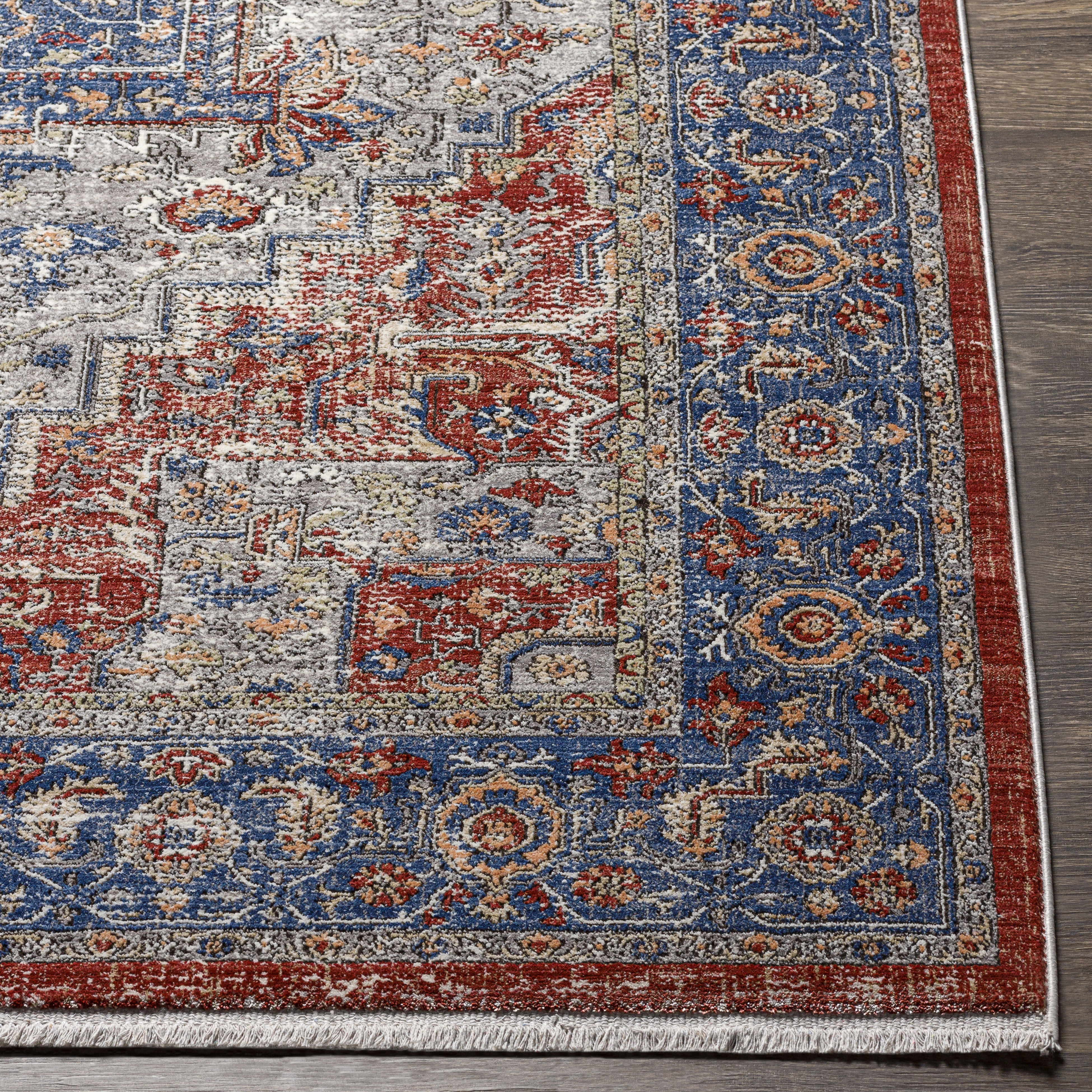 Eclipse Brown Indoor 9' x 12'4" Machine Woven Rug - Image 2