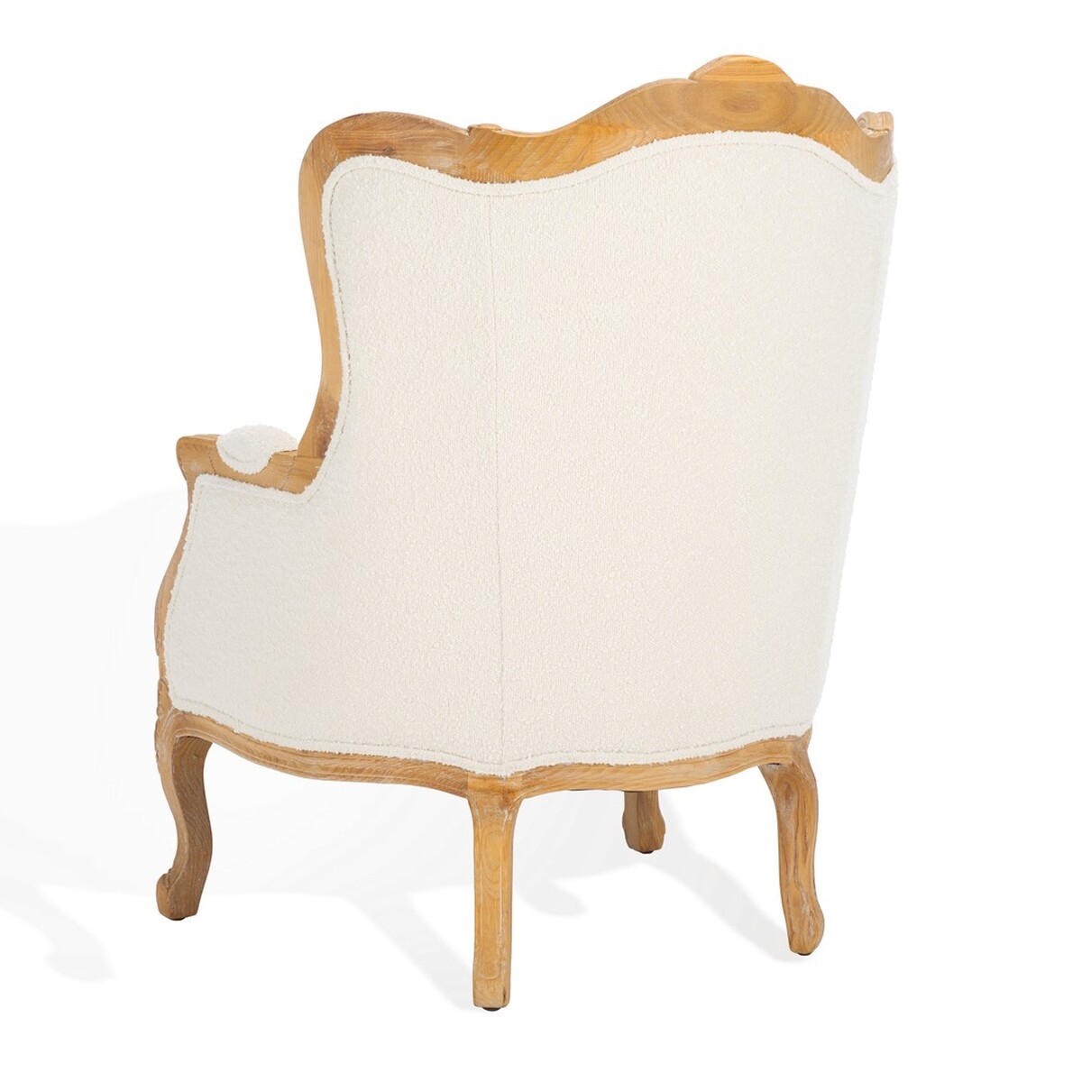 Fallon Wing Chair - Ivory - Safavieh - Image 7