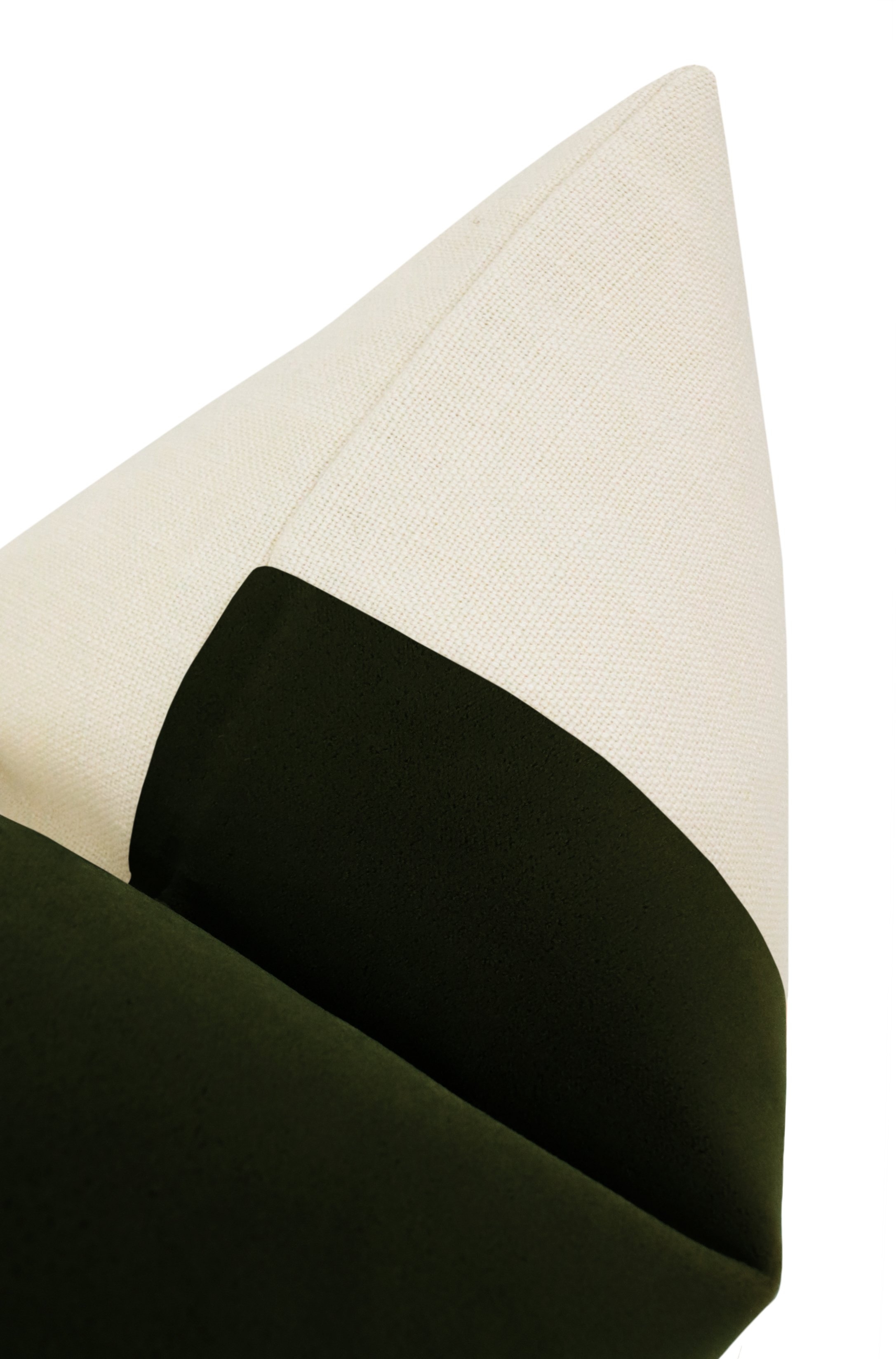 PANEL :: Mohair Velvet // Olive - 18" X 18" - Image 2