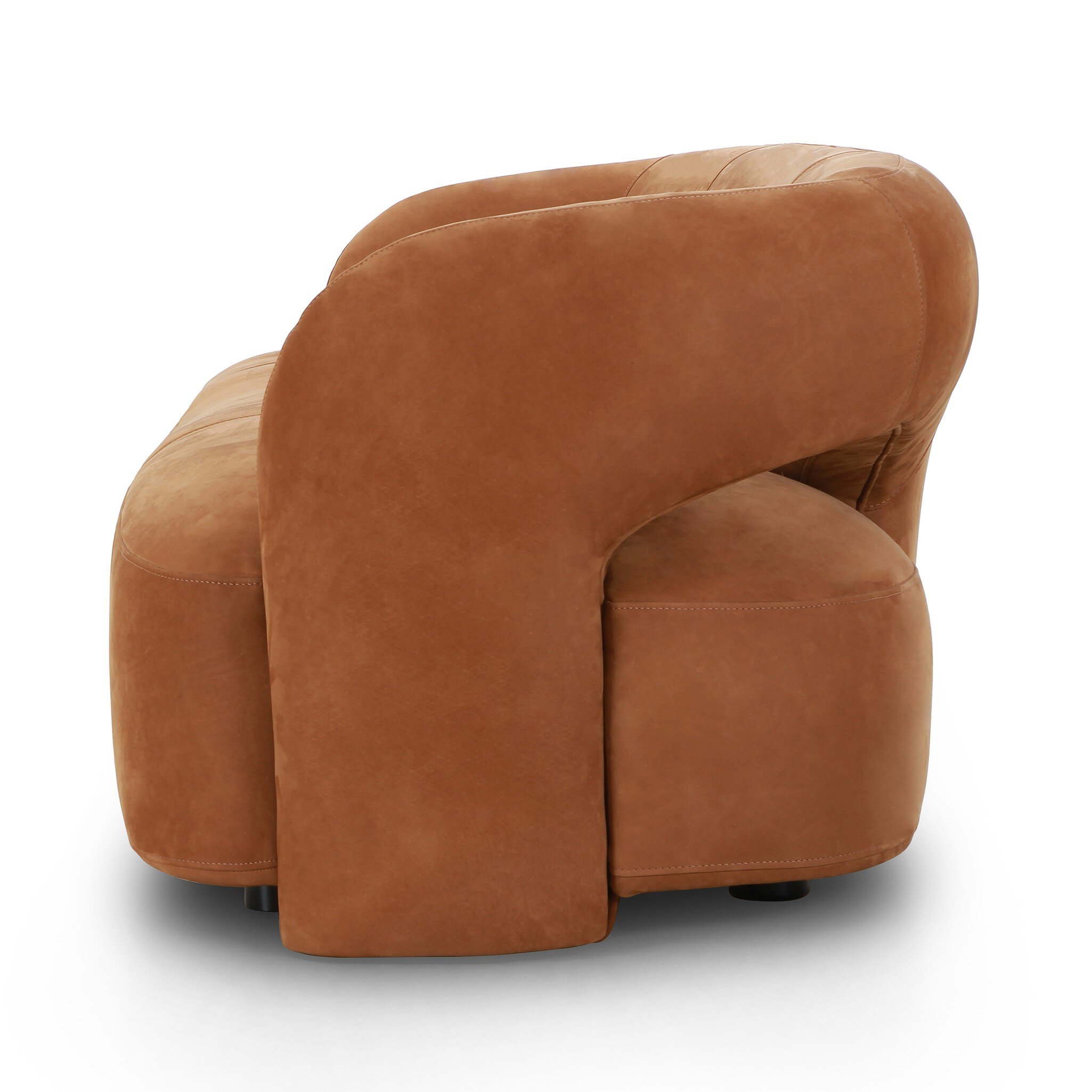 Mazie Sofa - Nubuck Cognac - Image 2