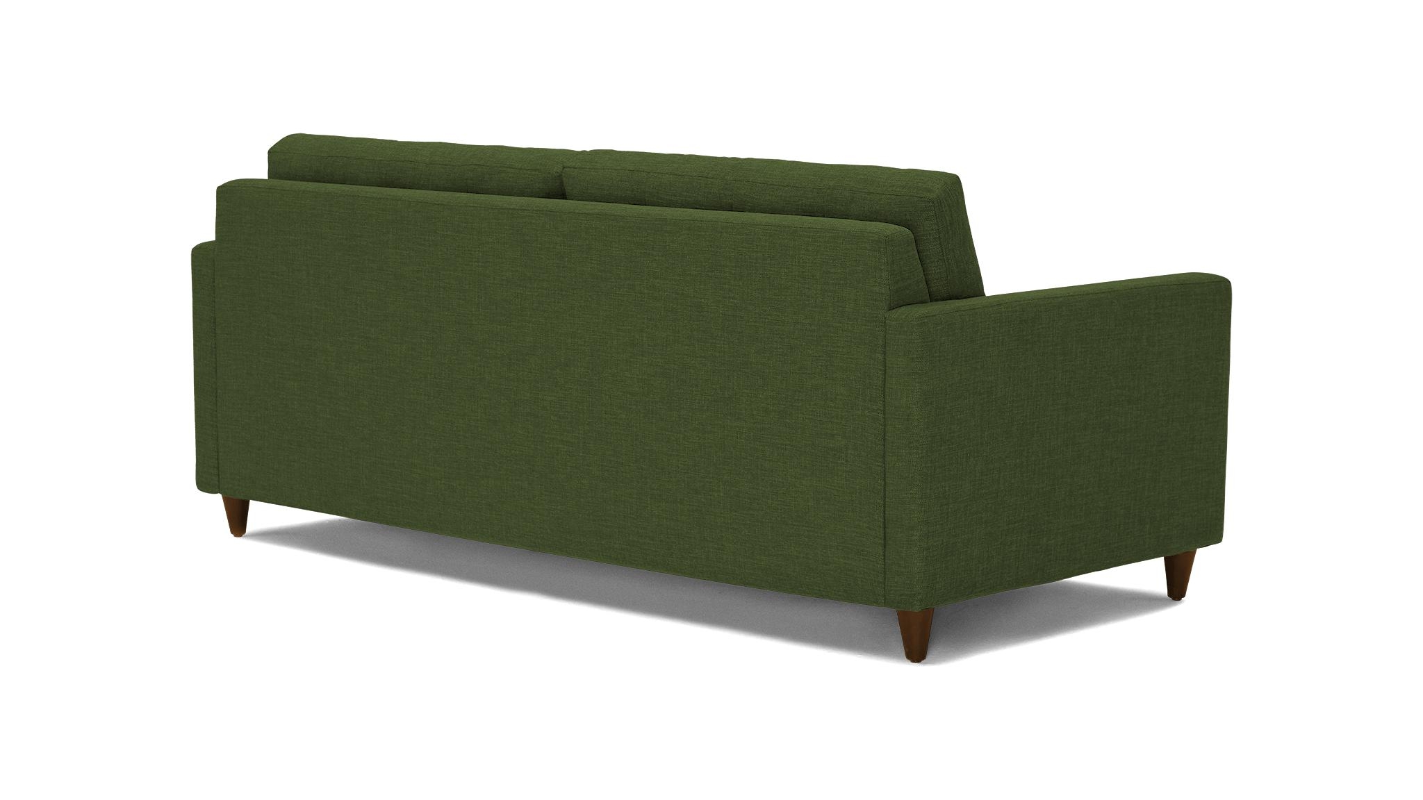 Green Eliot Mid Century Modern Sleeper Sofa - Royale Forest - Mocha - Foam - Image 3