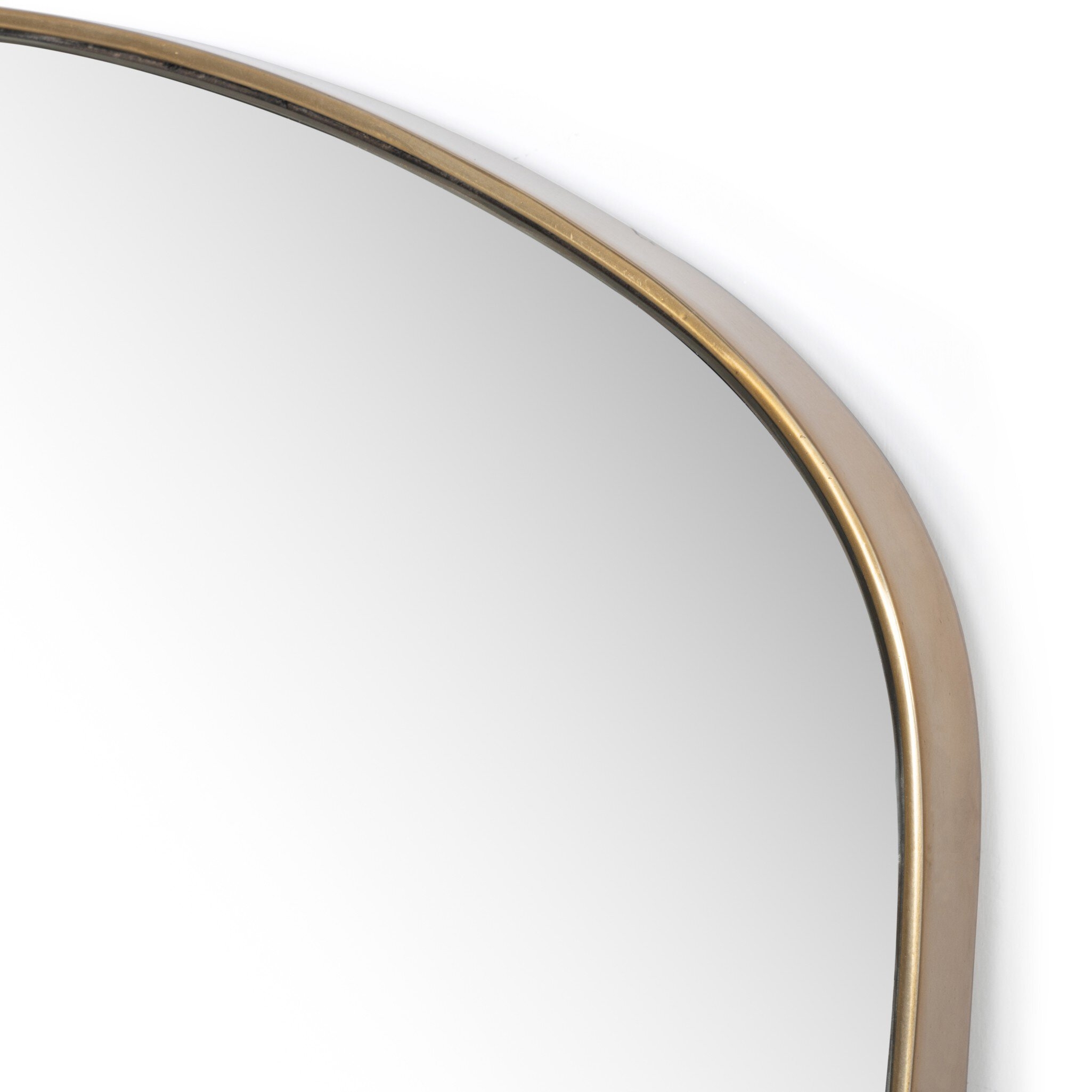 Merona Wall Mirror - Polished Brass - Image 1