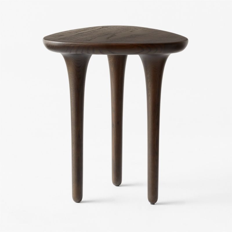 Macello Brown Oak Side Table - Image 3