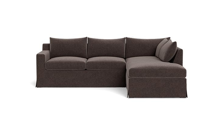 Sloan Slipcovered 3-Seat Right Bumper Sectional - Image 0