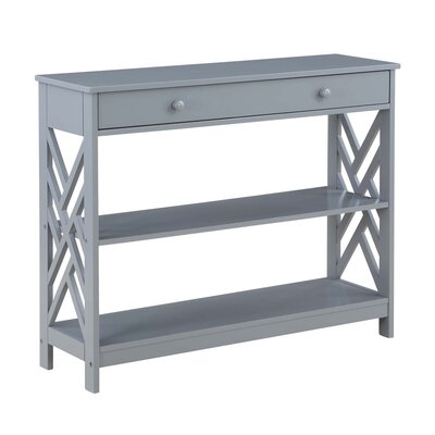 Titan 1 Drawer Console Table With Shelves - Image 0
