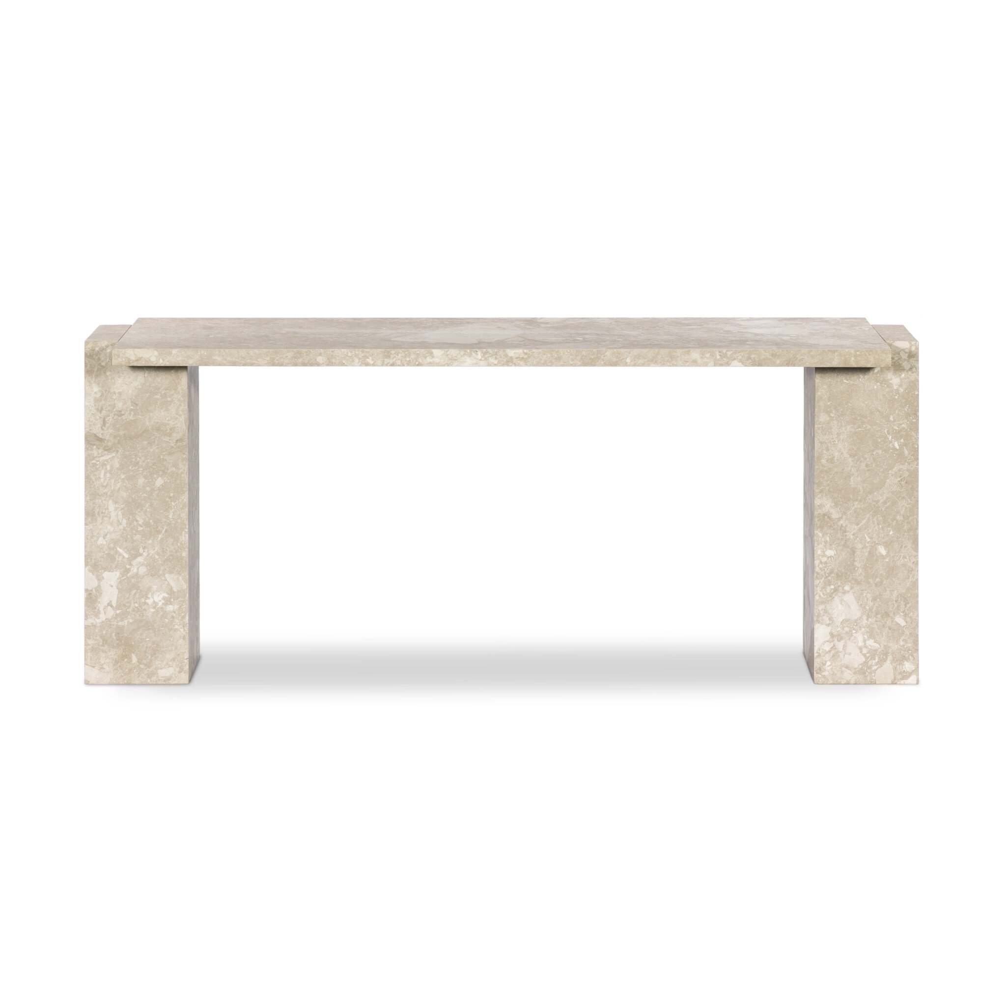 Romano Console Table - Lunar Marble - Image 0
