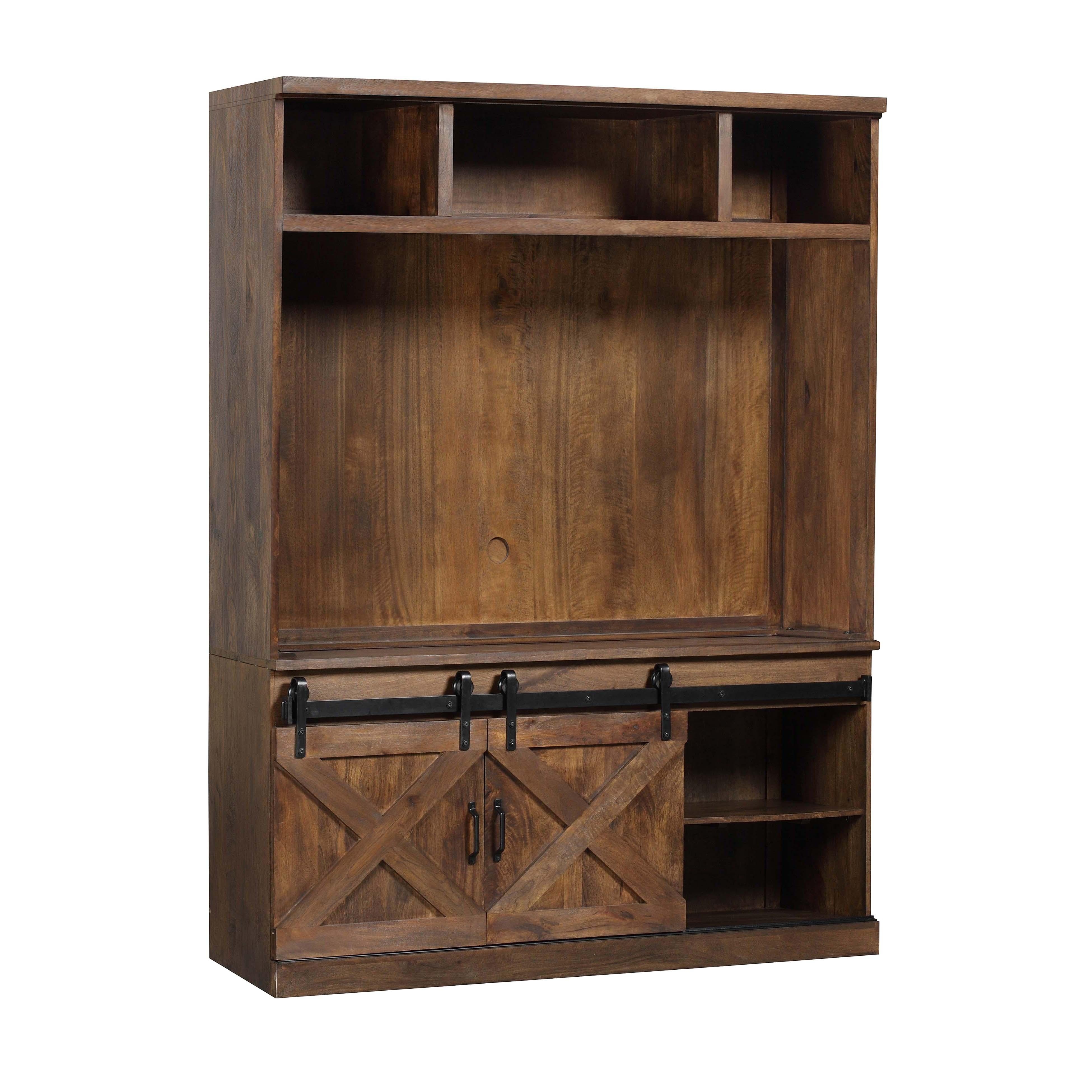 Dawson Rustic Brown Entertainment Center - Image 0