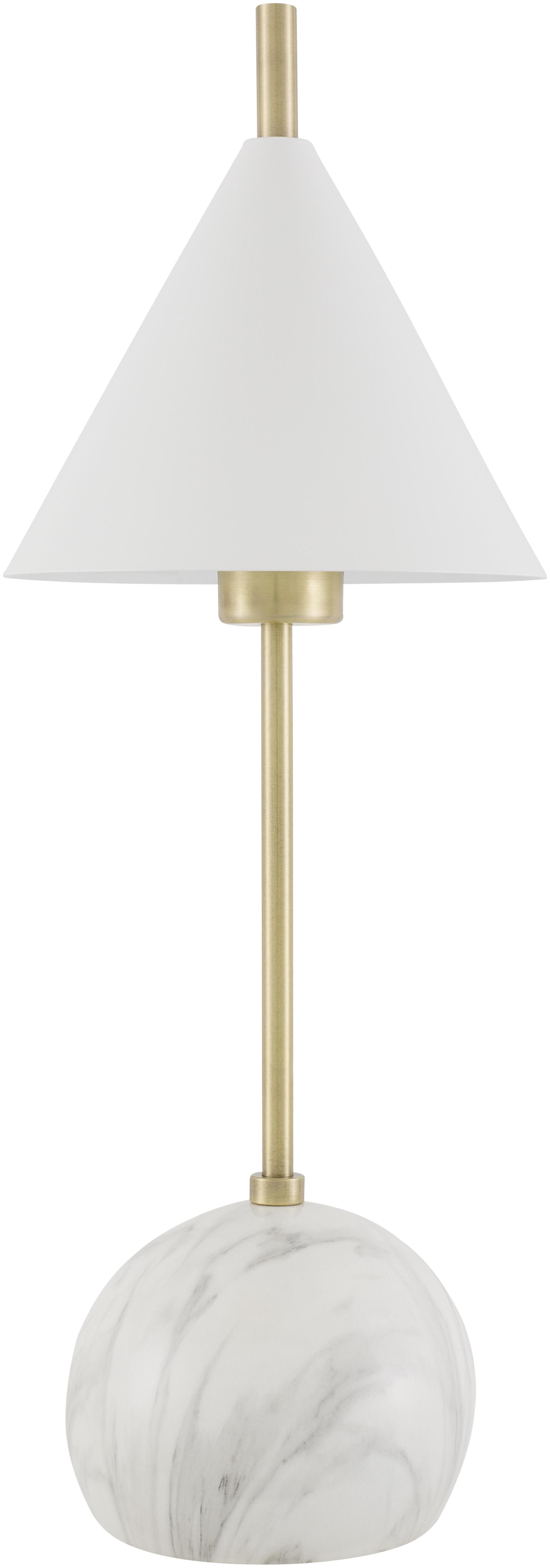 Livabliss Tunja  Electroplated 22"H x 8"W x 8"D Accent Table Lamp - Image 0