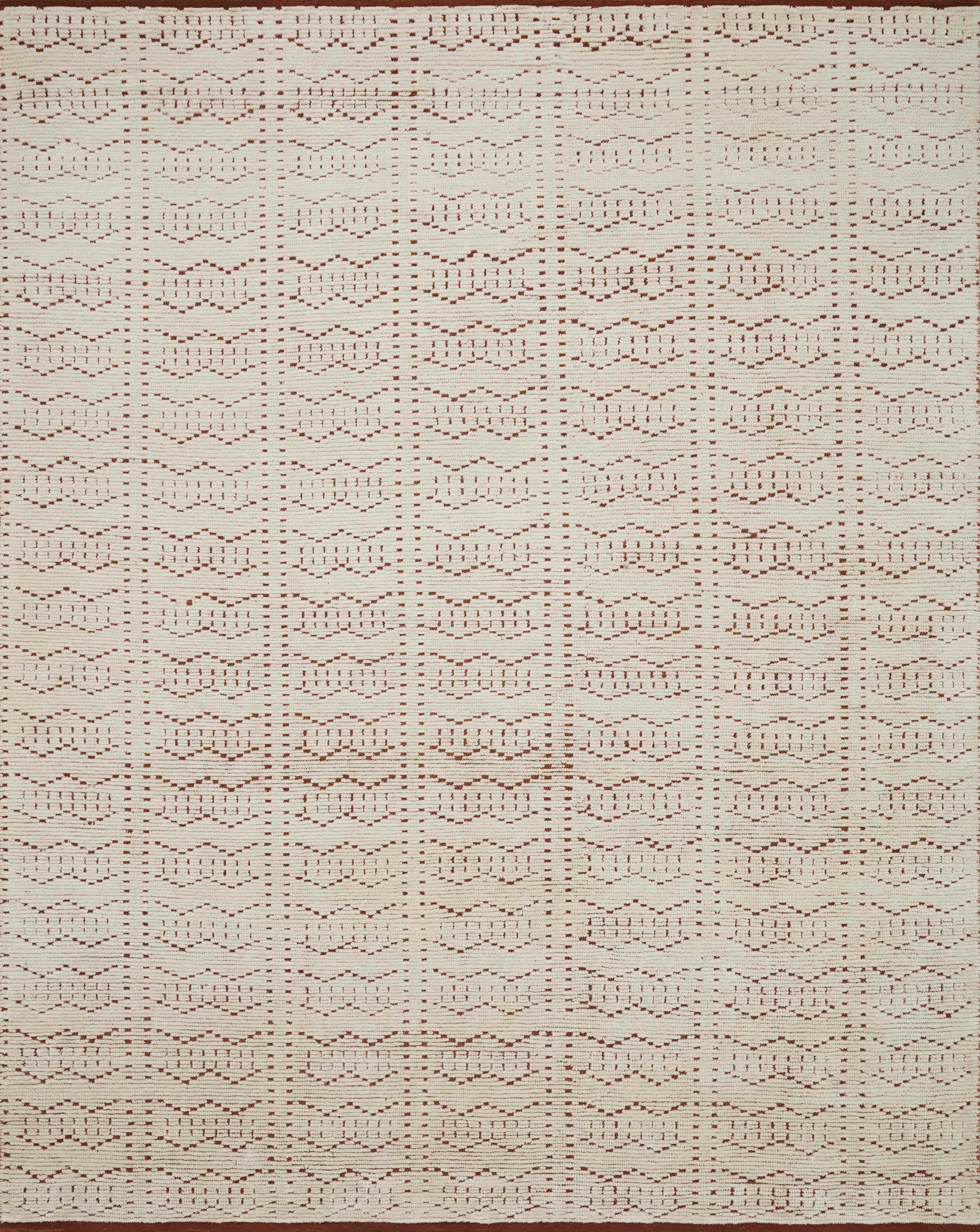 Carrier & Company x Loloi Walker Rust / Ivory 2'-6" x 11'-6" - Image 0