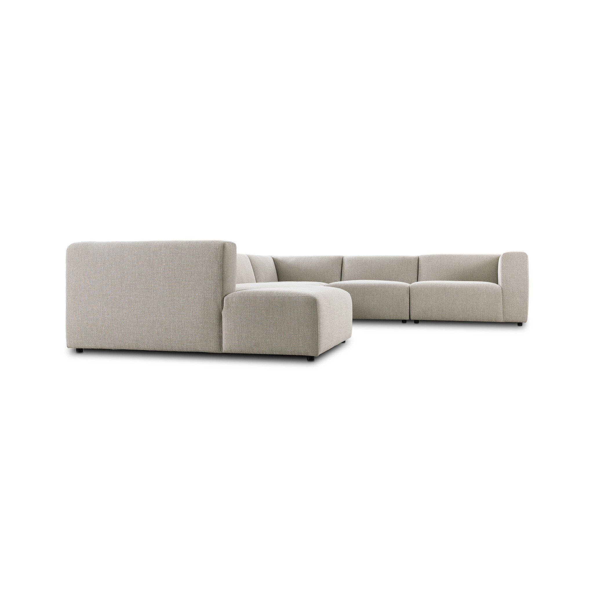 Lawndale 6 Piece Sectional - Napa Sandstone - Image 7
