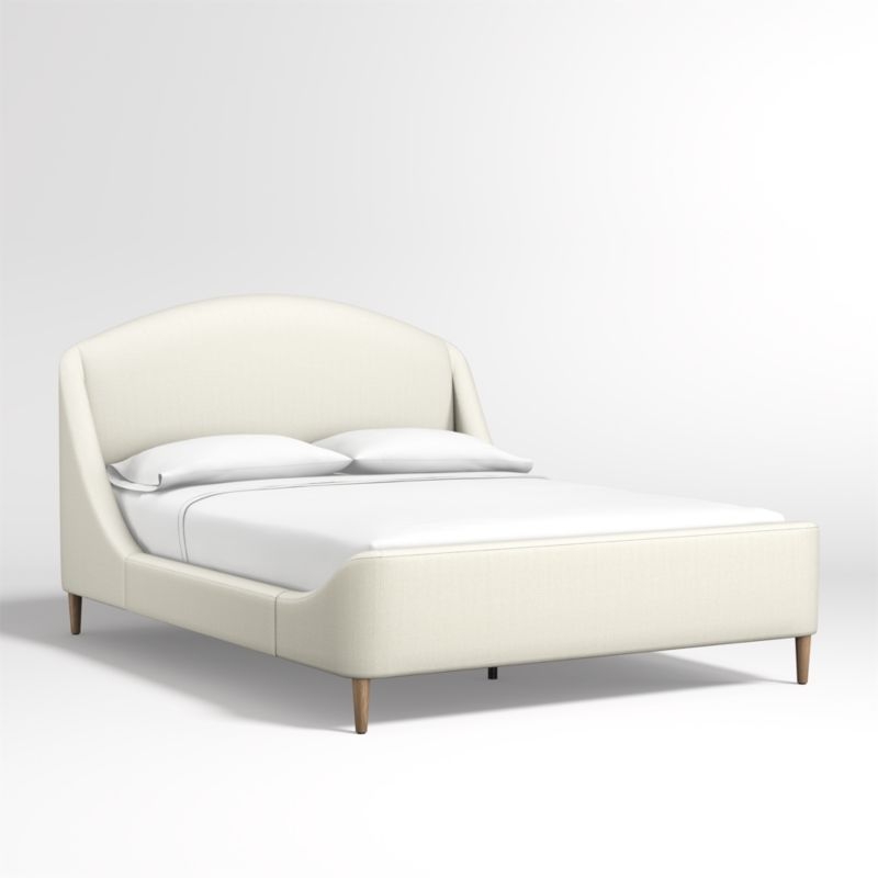 Lafayette Ivory Upholstered King Bed - Image 2