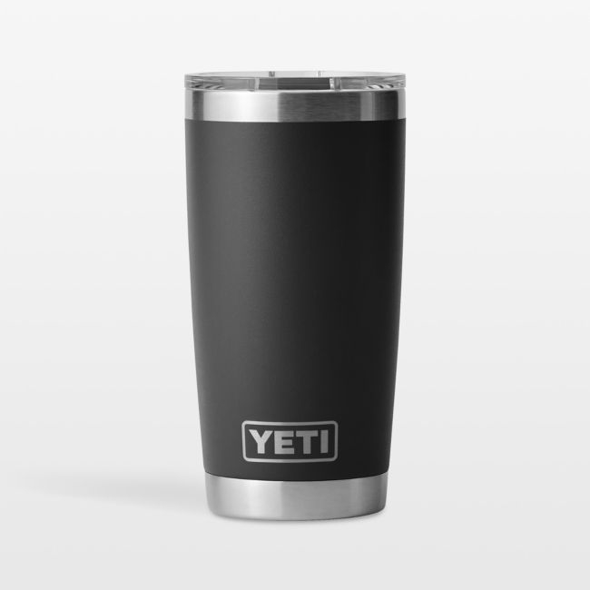 YETI Rambler 20-Oz. Tumbler with MagSlider Lid Black - Image 0