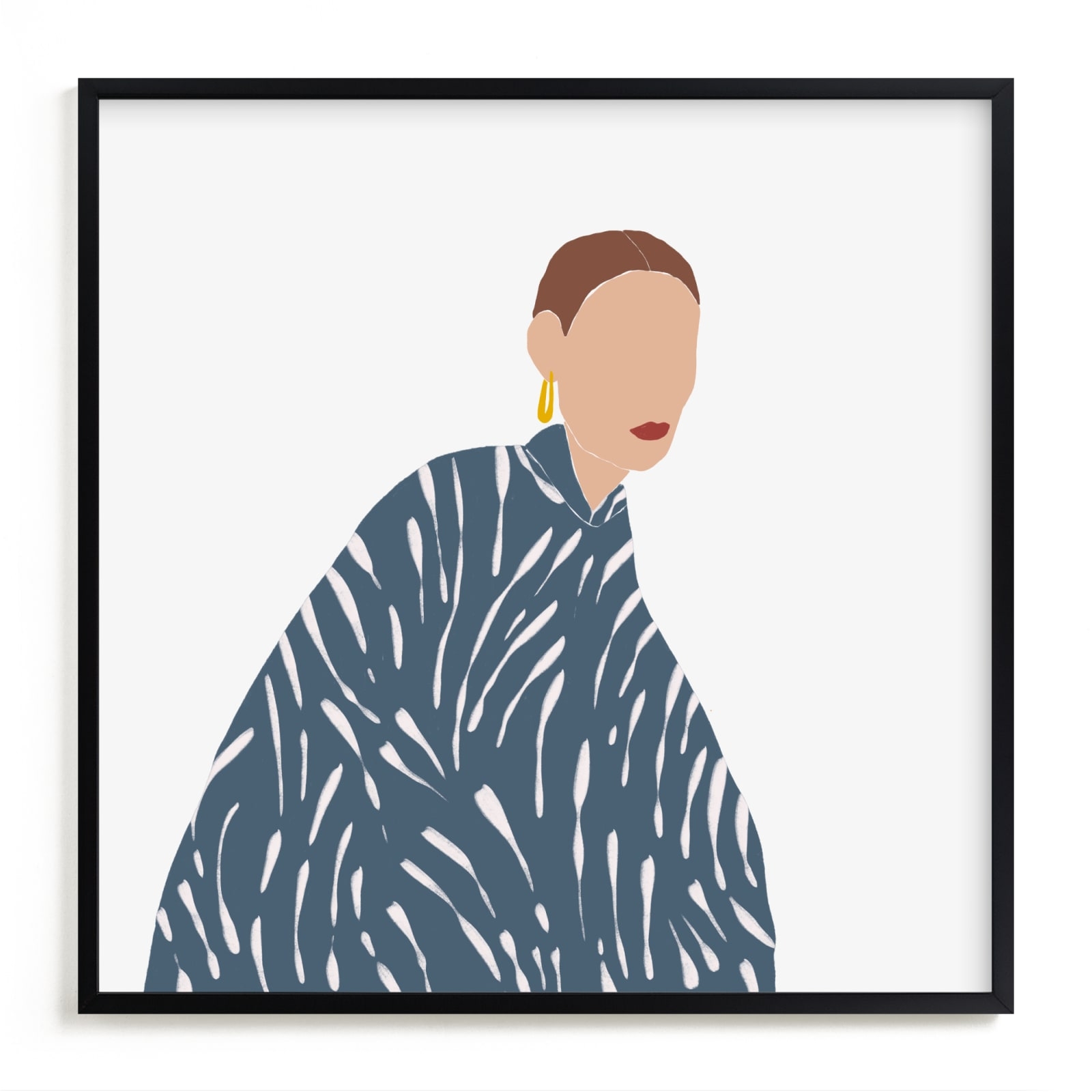 A Girl With A Coat Limited Edition Fine Art Print 2 - Image 0