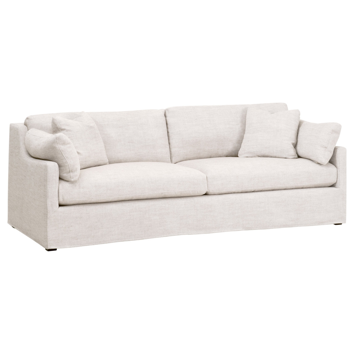 Lena 95" Slope Arm Slipcover Sofa - Image 1