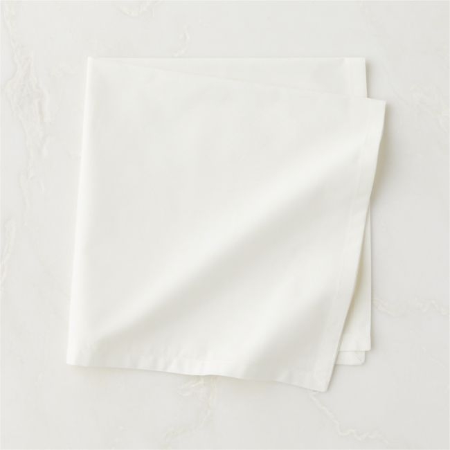 Poplin Off-White Cloth Napkin - Image 0