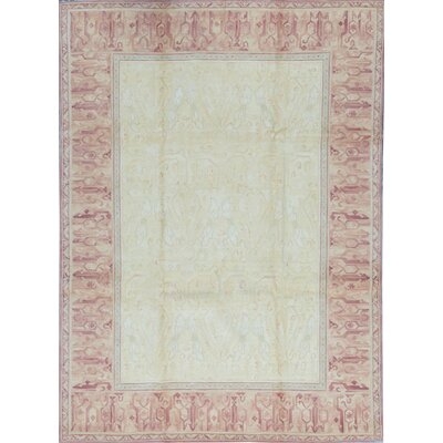 One-of-a-Kind Savonile Hand-Knotted Green/Brown 8'8" x 11'9" Wool Area Rug - Image 0