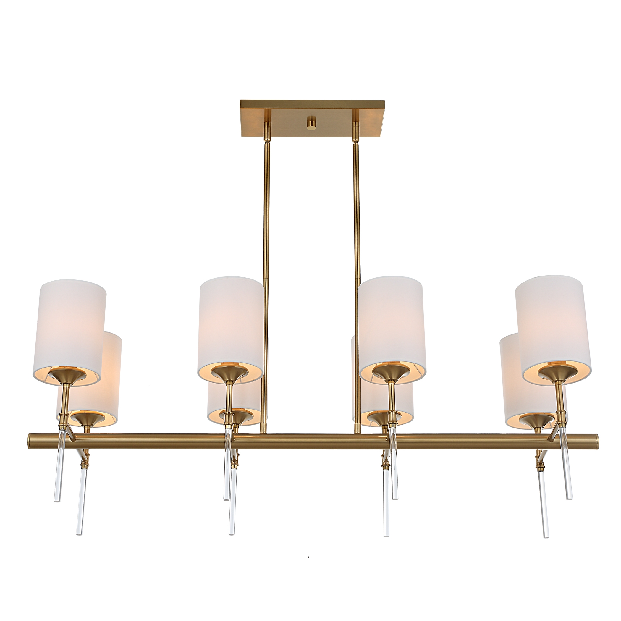 Awyr 8 Light Linear Chandelier - Image 3