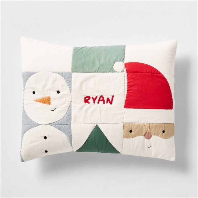 Hopscotch Holiday Kids Pillow Sham - Image 0