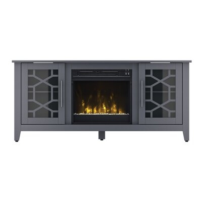 Jennings TV Stand for TVs up to 60" with Fireplace Included - Image 0