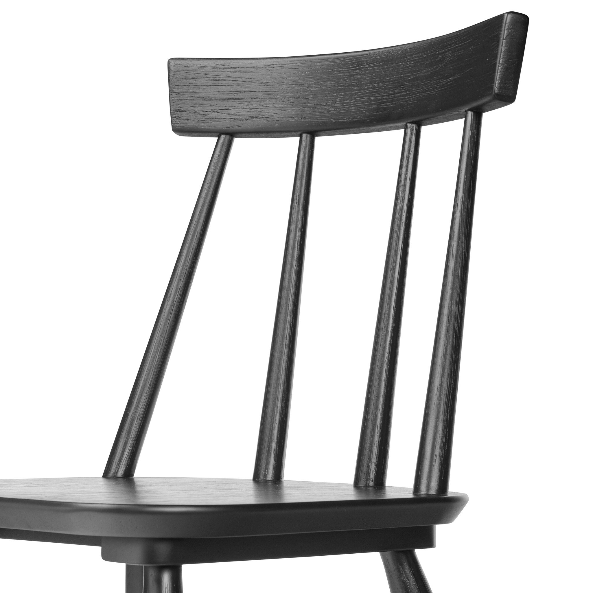 Bromley Dining Chair - Matte Black Parawood - Image 8