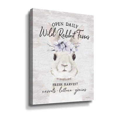 Wild Rabbit Farms II Gallery Wrapped Canvas - Image 0