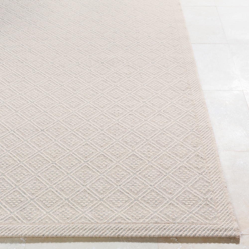 Marmaris  Outdoor 2' x 2'11" Machine Woven Rug - Image 1