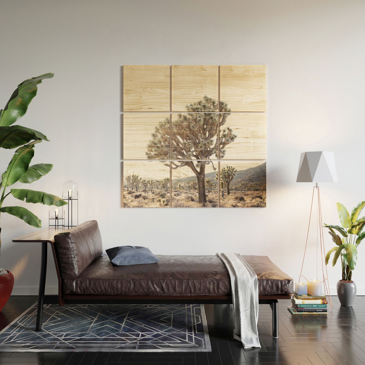 Desert Light by Bree Madden - Wood Wall Mural3' X 3' (Nine 12" Wood Squares) - Image 1