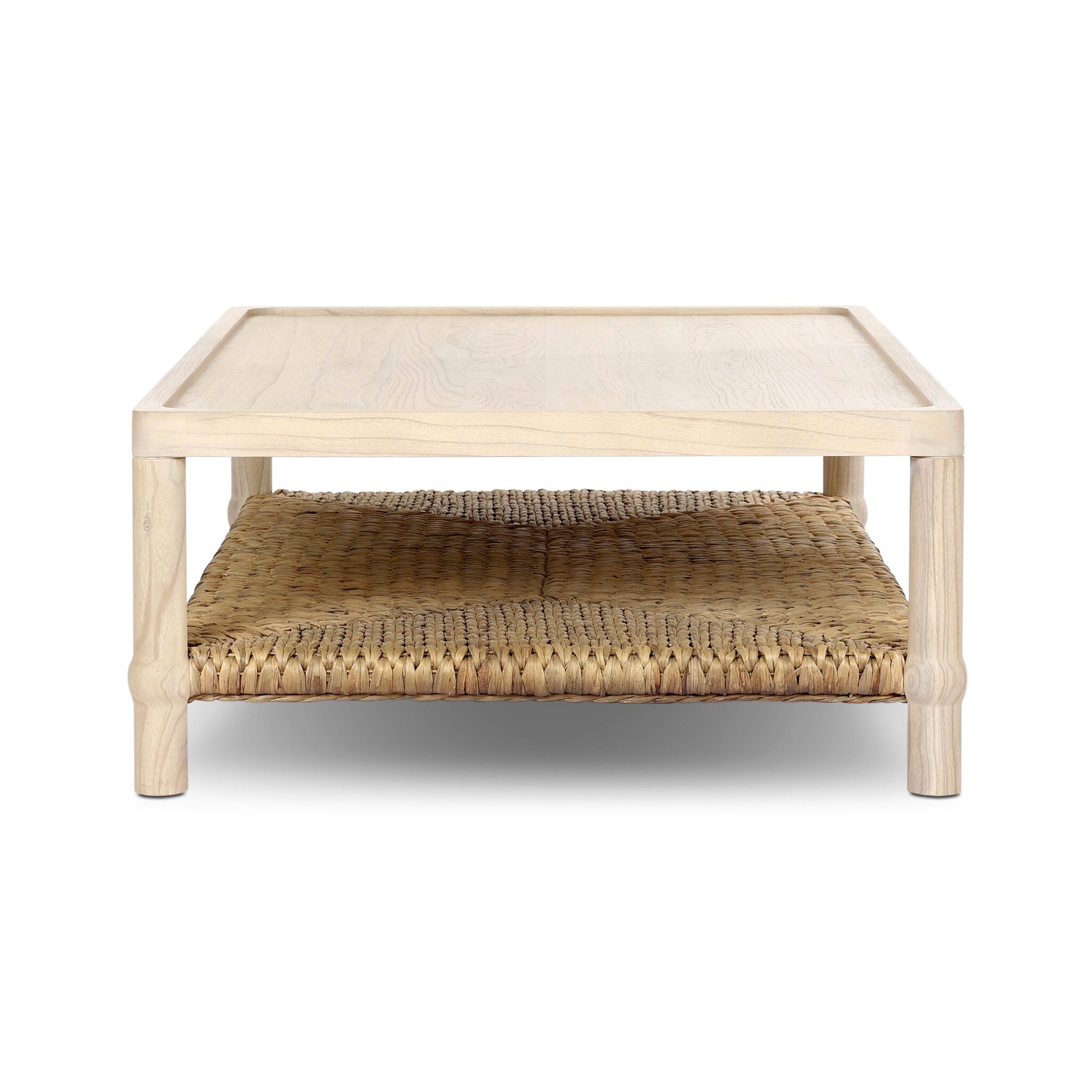 Gabriella Coffee Table - Light Natural Sungkai Veneer by Amber Lewis x Four Hands - Image 2