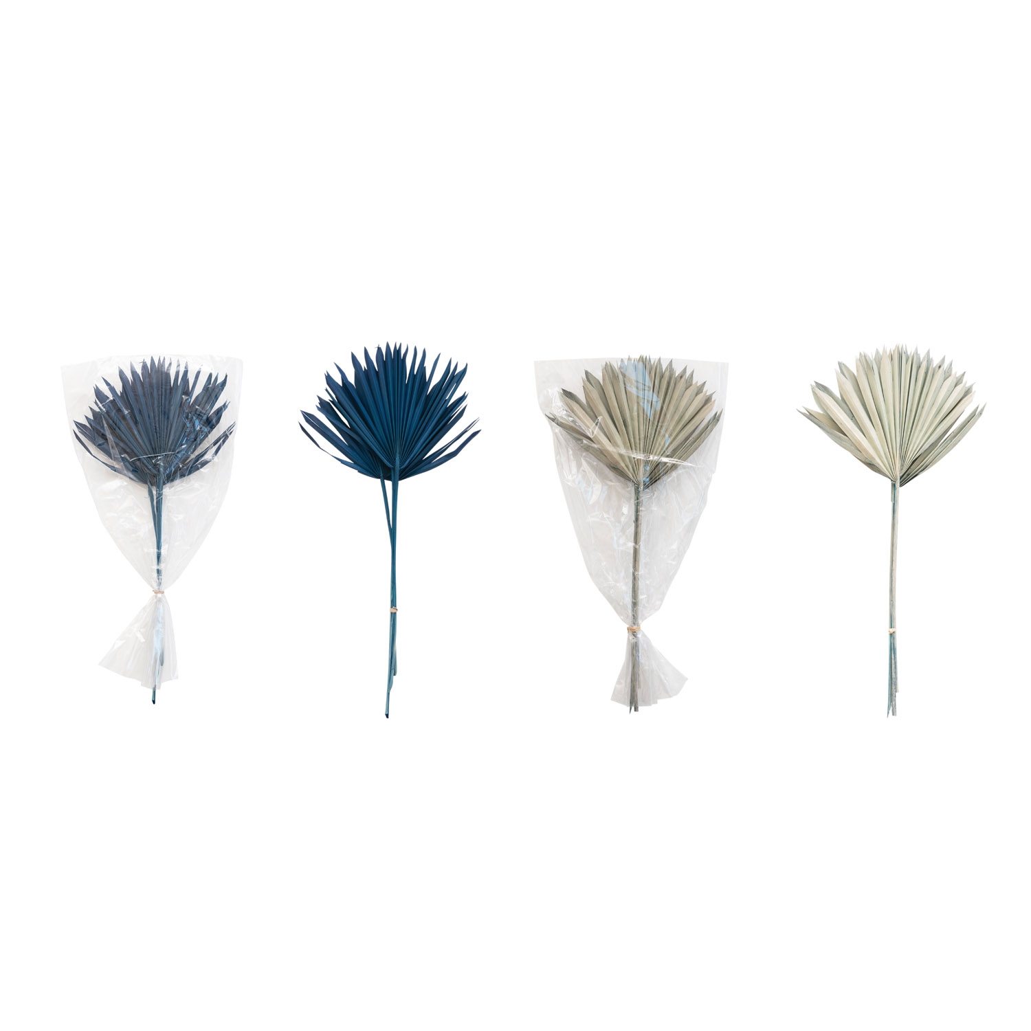Dried Natural Sun Cut Palm Bunch, 2 Colors - Image 0