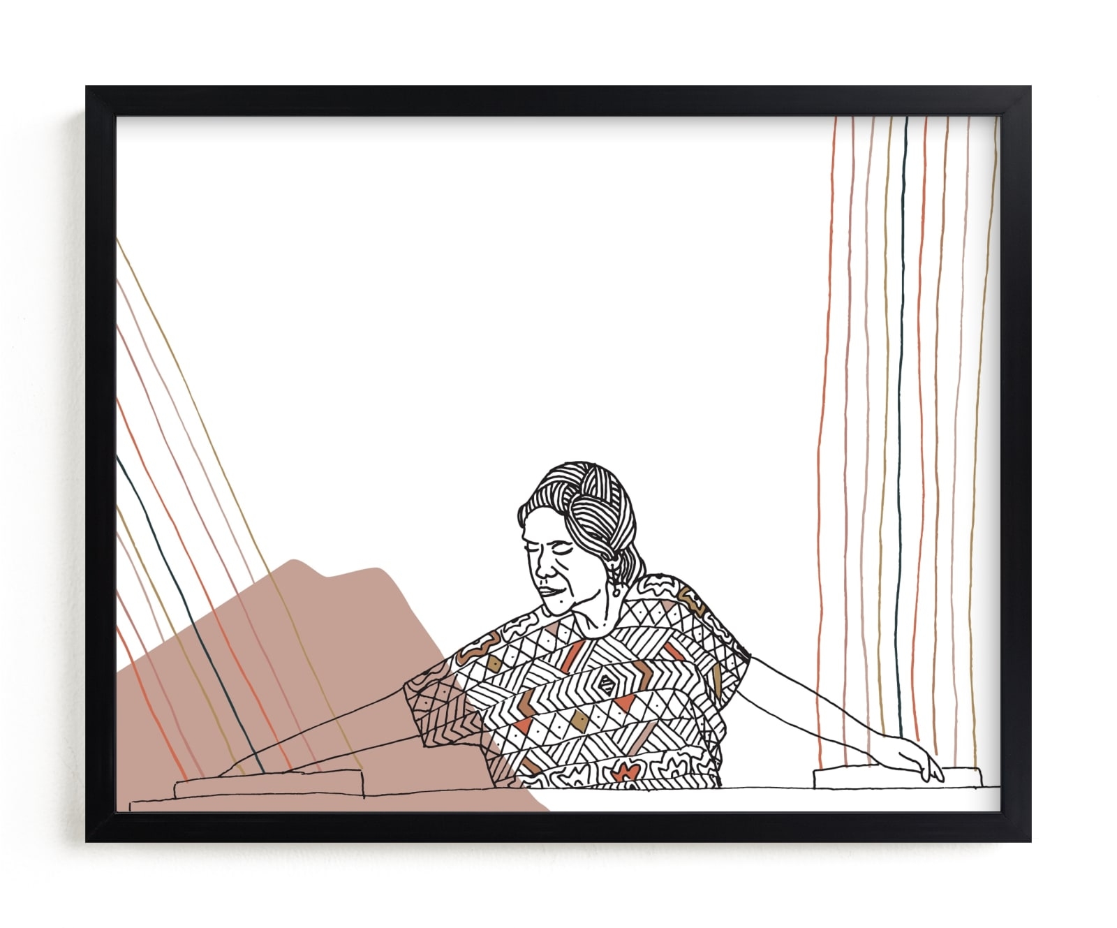 Woven Women II Limited Edition Fine Art Print 2 - Image 0