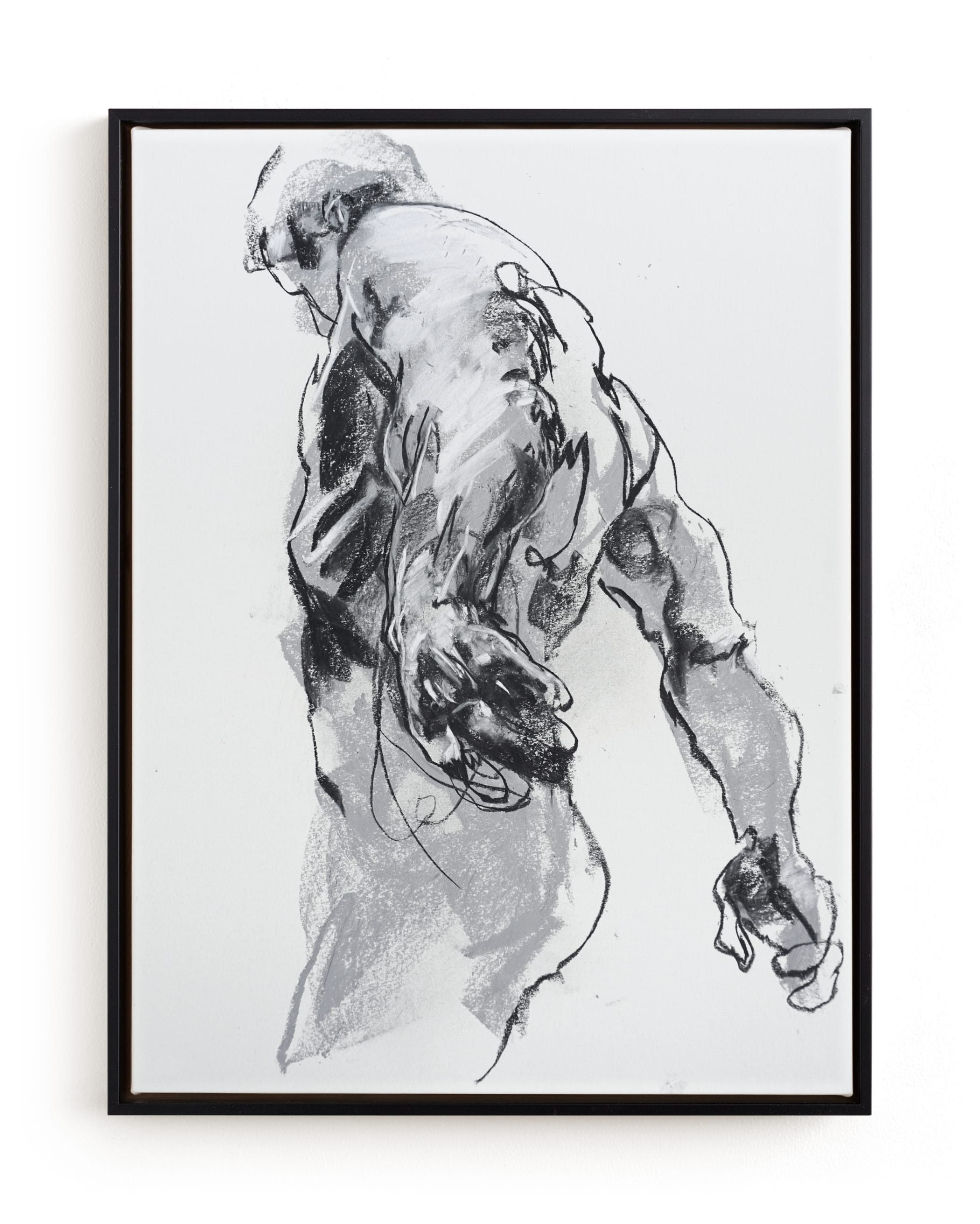 Drawing 369 - Standing Man Limited Edition Fine Art Print 1 - Image 0
