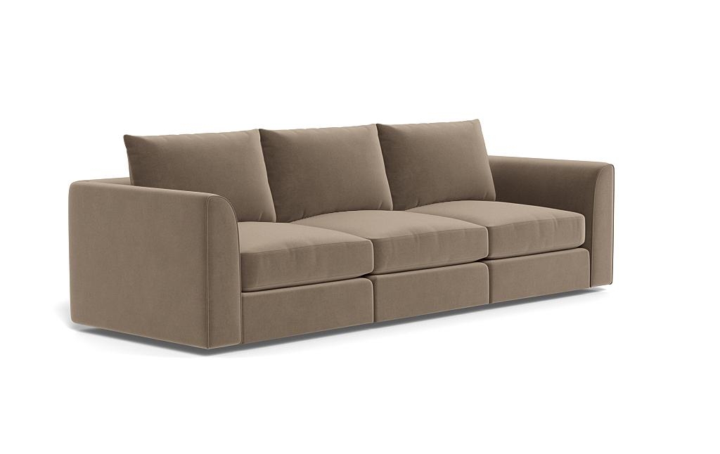 Beckham Modular Fabric 3-Seat Sofa - Image 1