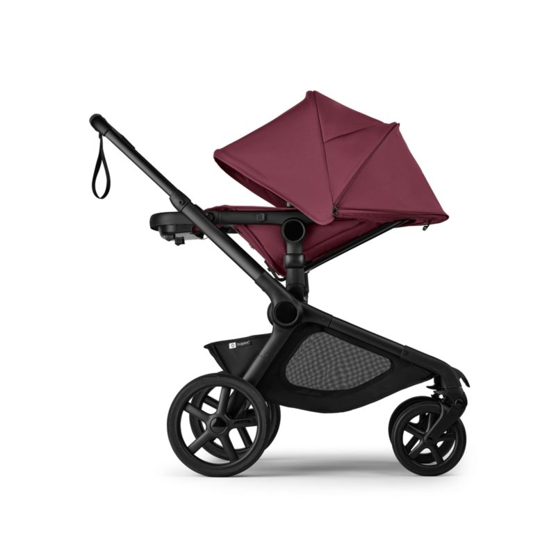 Bugaboo Kangaroo Complete Dark Cherry Red with Black Frame Baby Stroller - Image 9