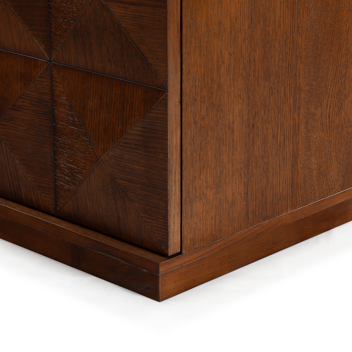 Patty 4 Door Wood Media Stand - Walnut - Image 4
