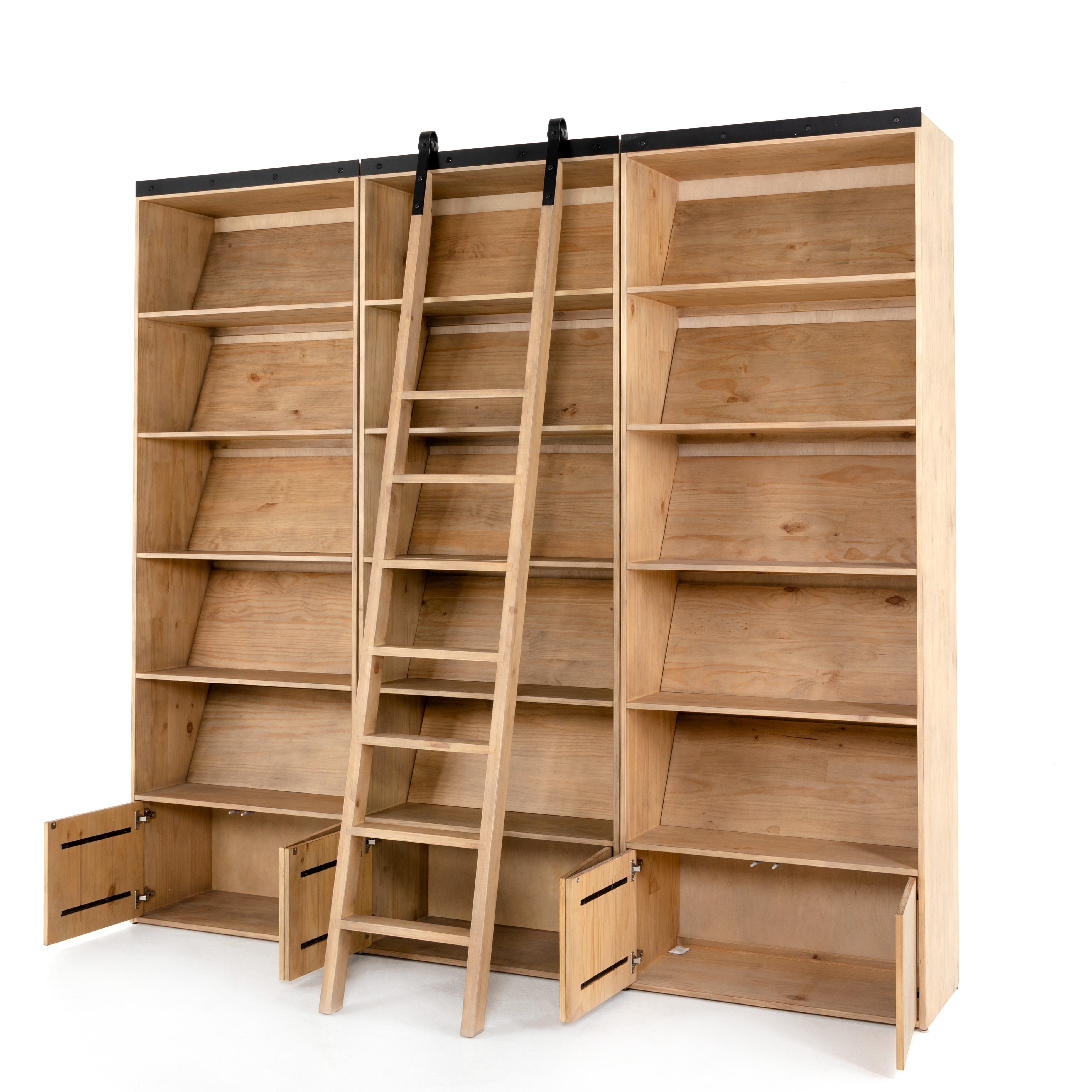 Bane Bookshelf - Smoked Pine - Image 3