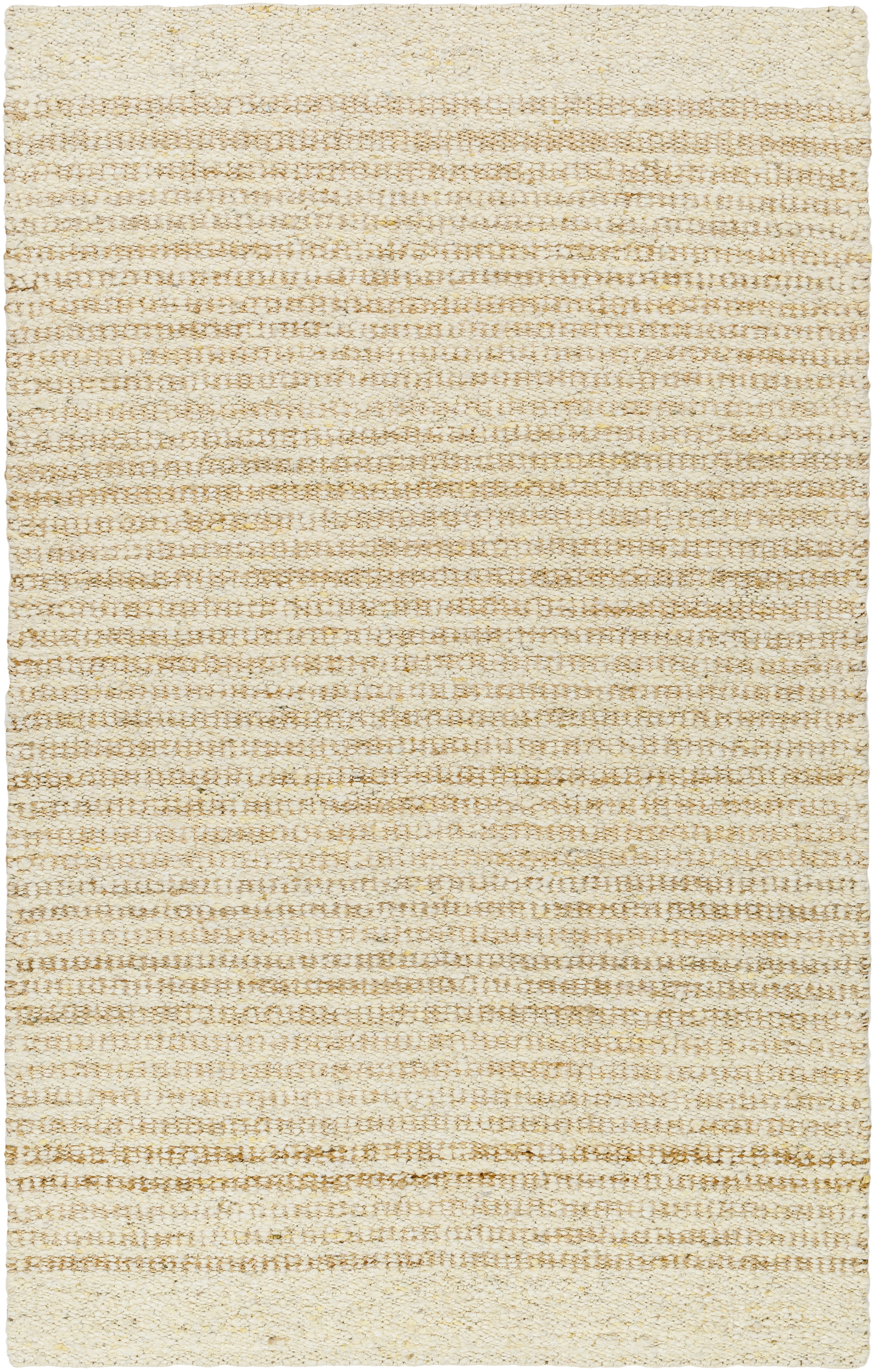Genevive Beige Indoor 2' x 3' Handmade Rug - Image 0